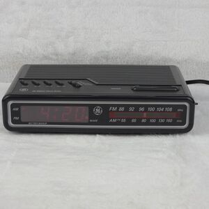 Vintage Clock Radio GE Model 7-4612BKB AM/FM Digital Alarm TESTED Works Great